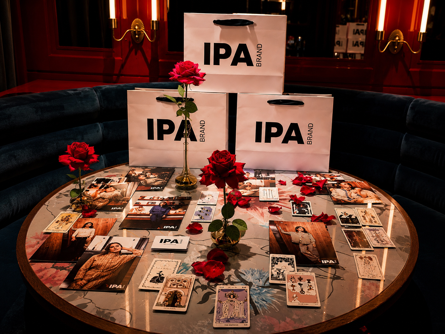 IPA Brand at Li-Onna — The brand table